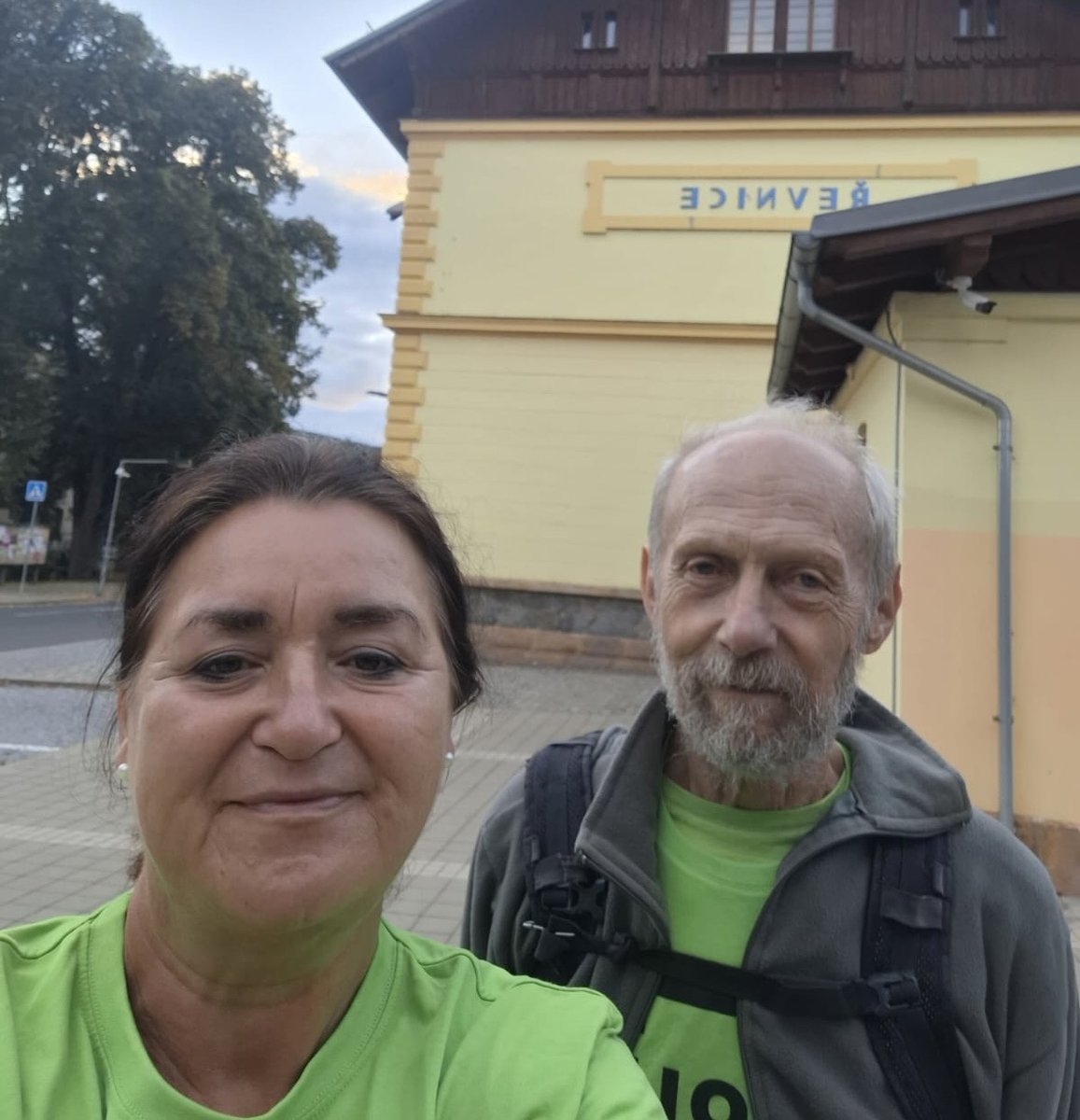 Dnes s Kamilem Černým v Řevnicích.