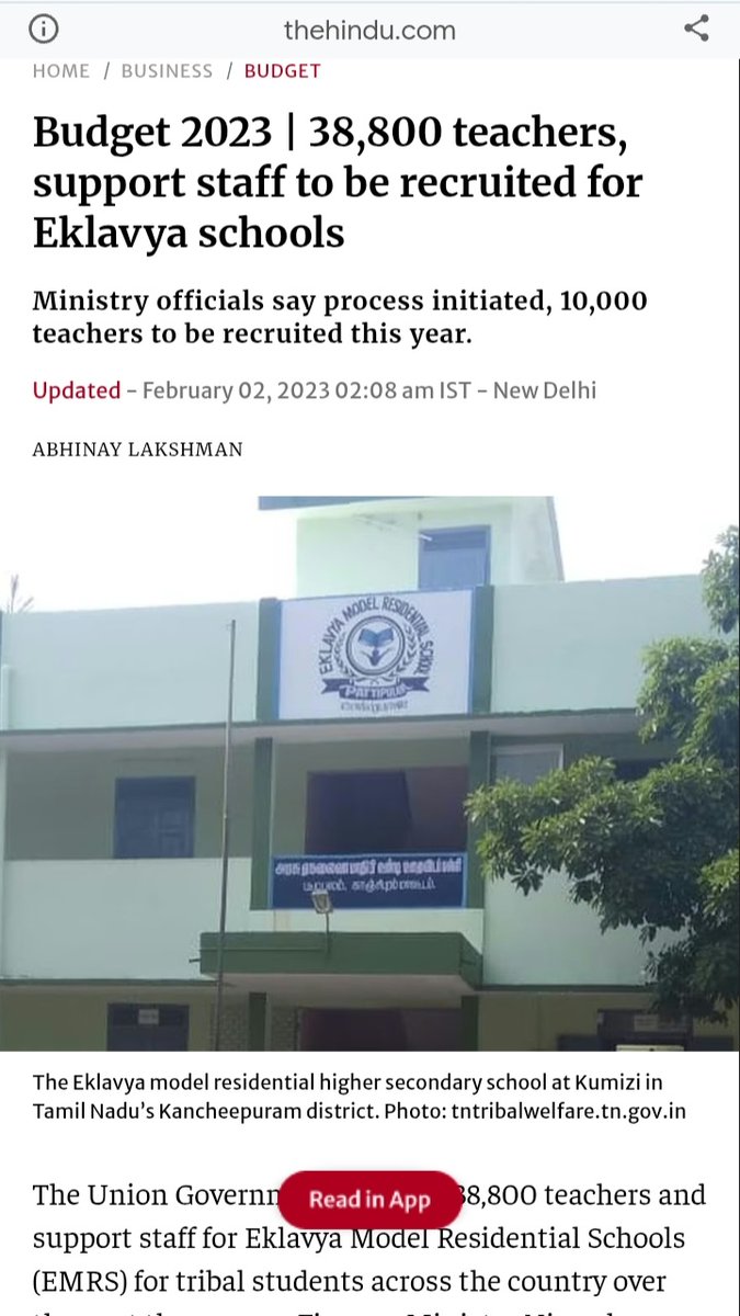 RAVINDRAJaipur_'s tweet photo. EMRS, NVS, KVS में लगभग 45,000 पद खाली है। इसके अलावा‌ NCERT में भी अनेक पद खाली है। सरकार को इन पदों को जल्द ही भरना चाहिए।

@dpradhanbjp @jayantrld @jualoram @TribalAffairsIn  @EduMinOfIndia @PMOIndia @NVS_HQ @KVS_HQ @NESTSHQ @ncert

#EMRS
#KVS
#NVS https://t.co/NkTWhQIIam