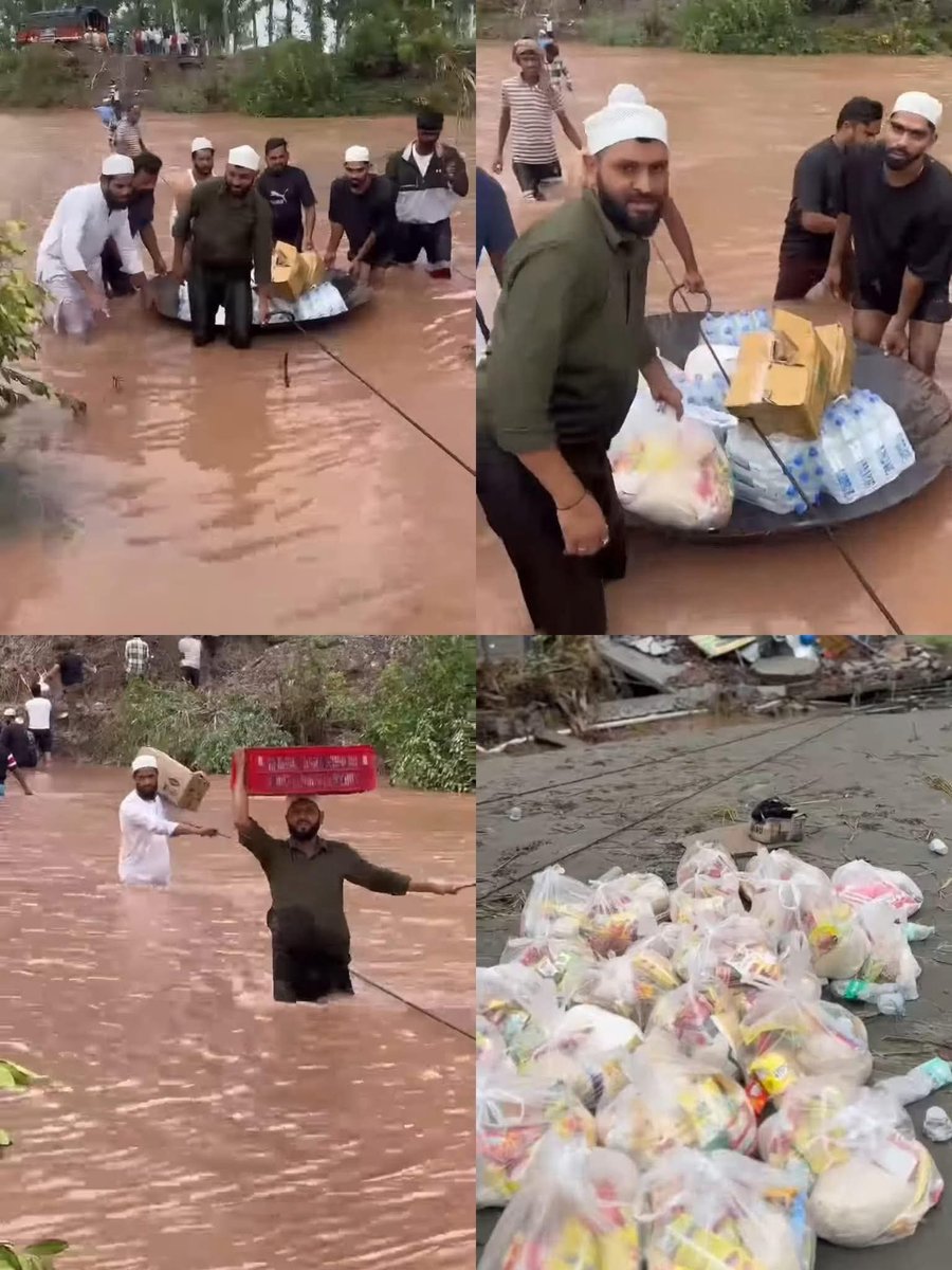 देश मे जब भी कोई आपदा आती है तो मदद करने मे सबसे आगे "मियां भाई" लोग ही होते हैं🫶❤❤ #Punjab