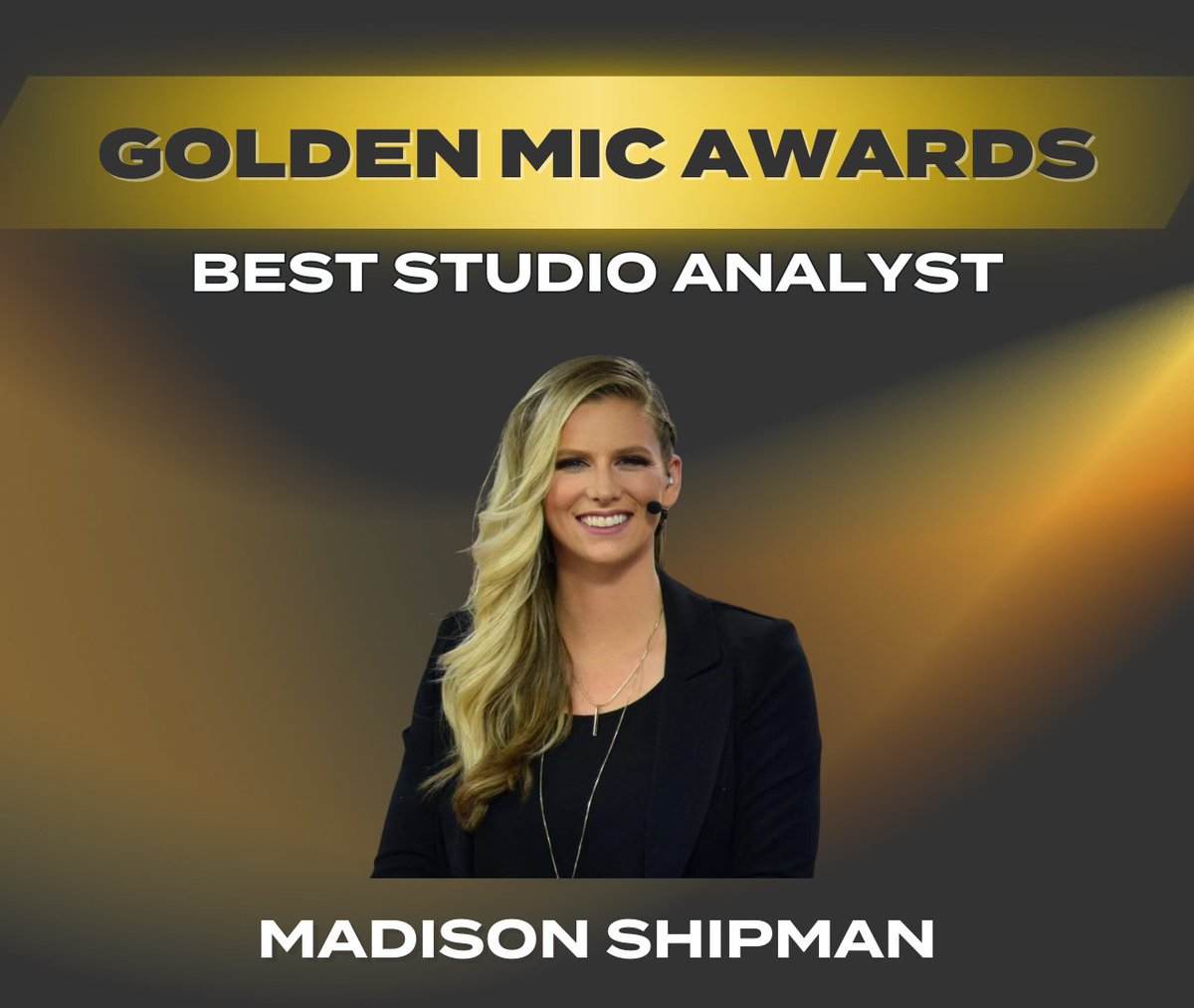 🏆Best Studio Analyst

Madison Shipman
<a href="/MaddiShip/">Madison Shipman</a>