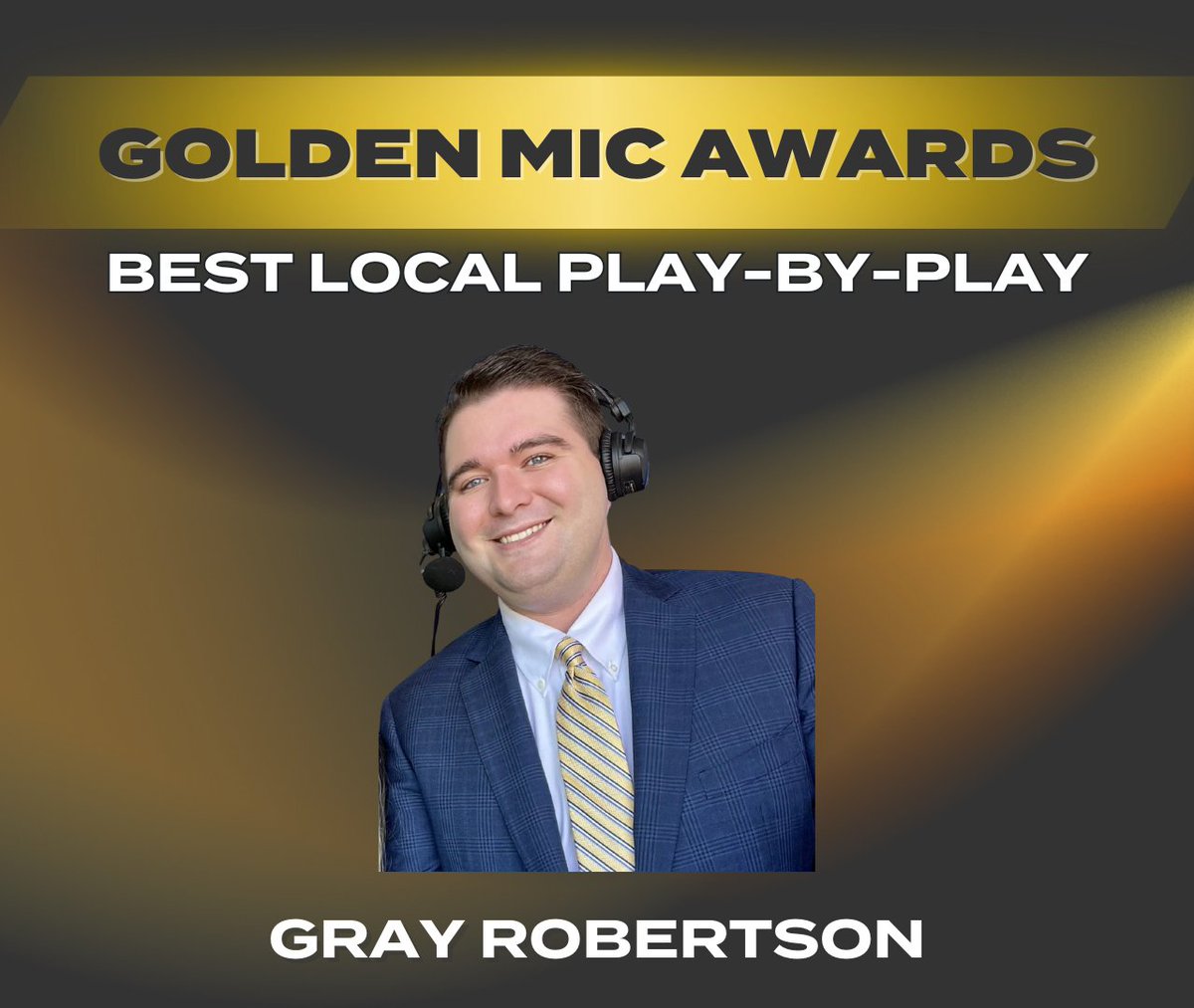 🏆Best Local Play-by-Play

Gray Robertson, Alabama
<a href="/gray_robertson/">Gray Robertson</a>