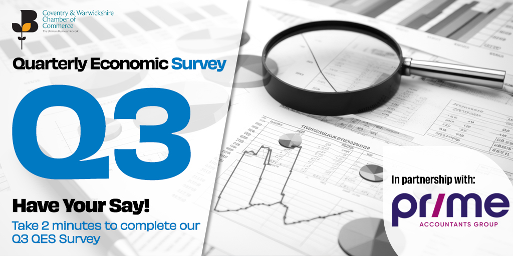 QES | Our Q3 Quarterly Economic Survey is closing soon and we need your insights!

Don’t miss this opportunity to influence regional advocacy👉link.webropol.com/s/MembershipQ3
