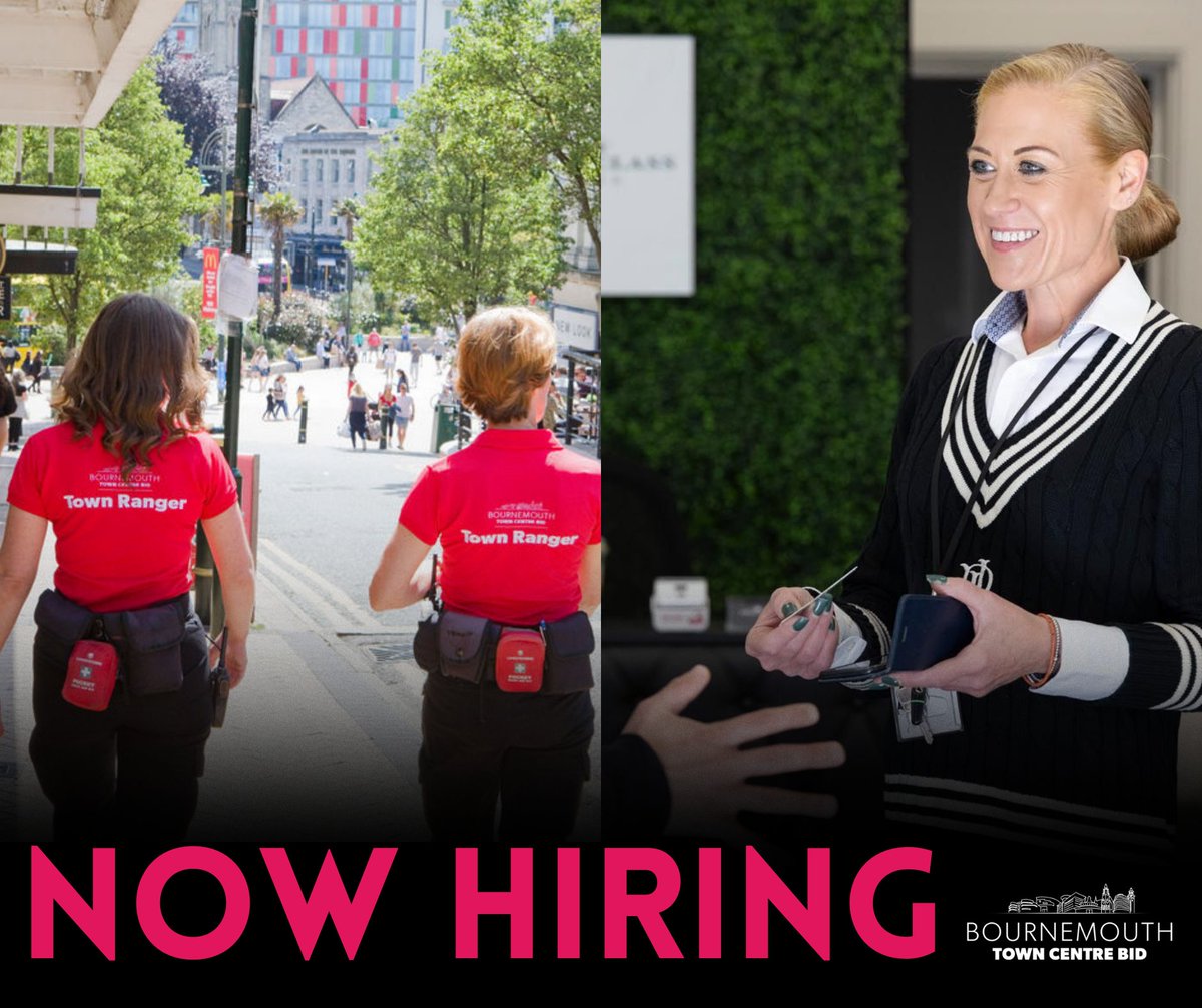 Did you know we’re currently recruiting for two positions?

We're looking for a Business Liaison Officer and a Town Ranger to join the BID and help make a real difference in the community.

For full details and how to apply, visit bit.ly/4pc3jnK