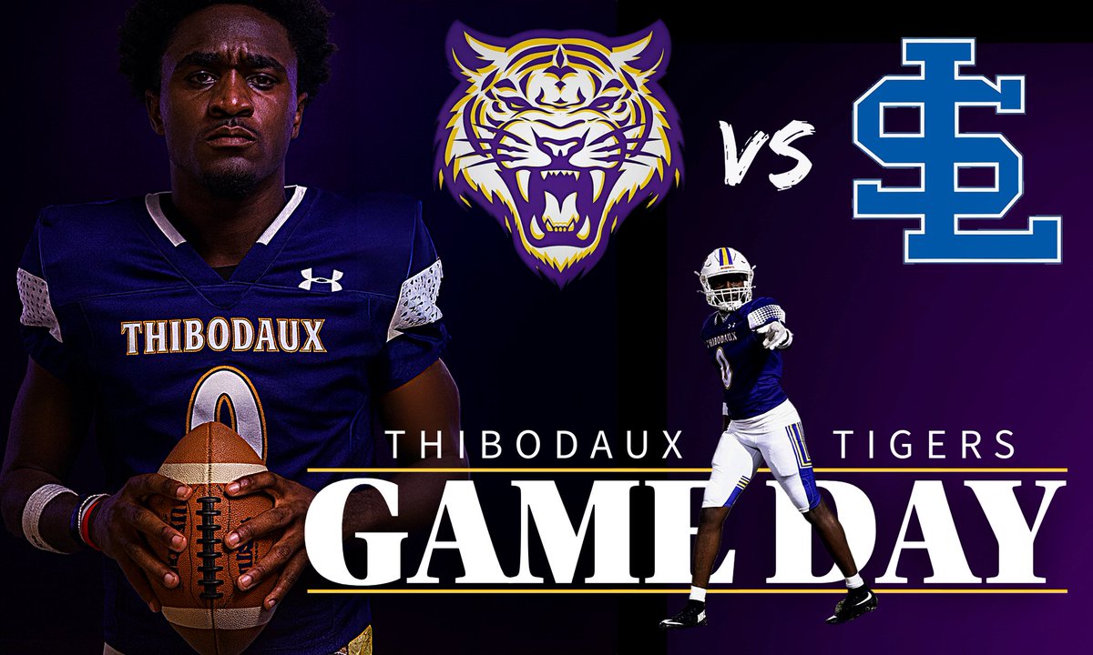 IT’S GAME DAY! Pack the Stands! Fear the Roar! 7:00 PM kickoff @ THS Stadium. GEAUX TIGERS!