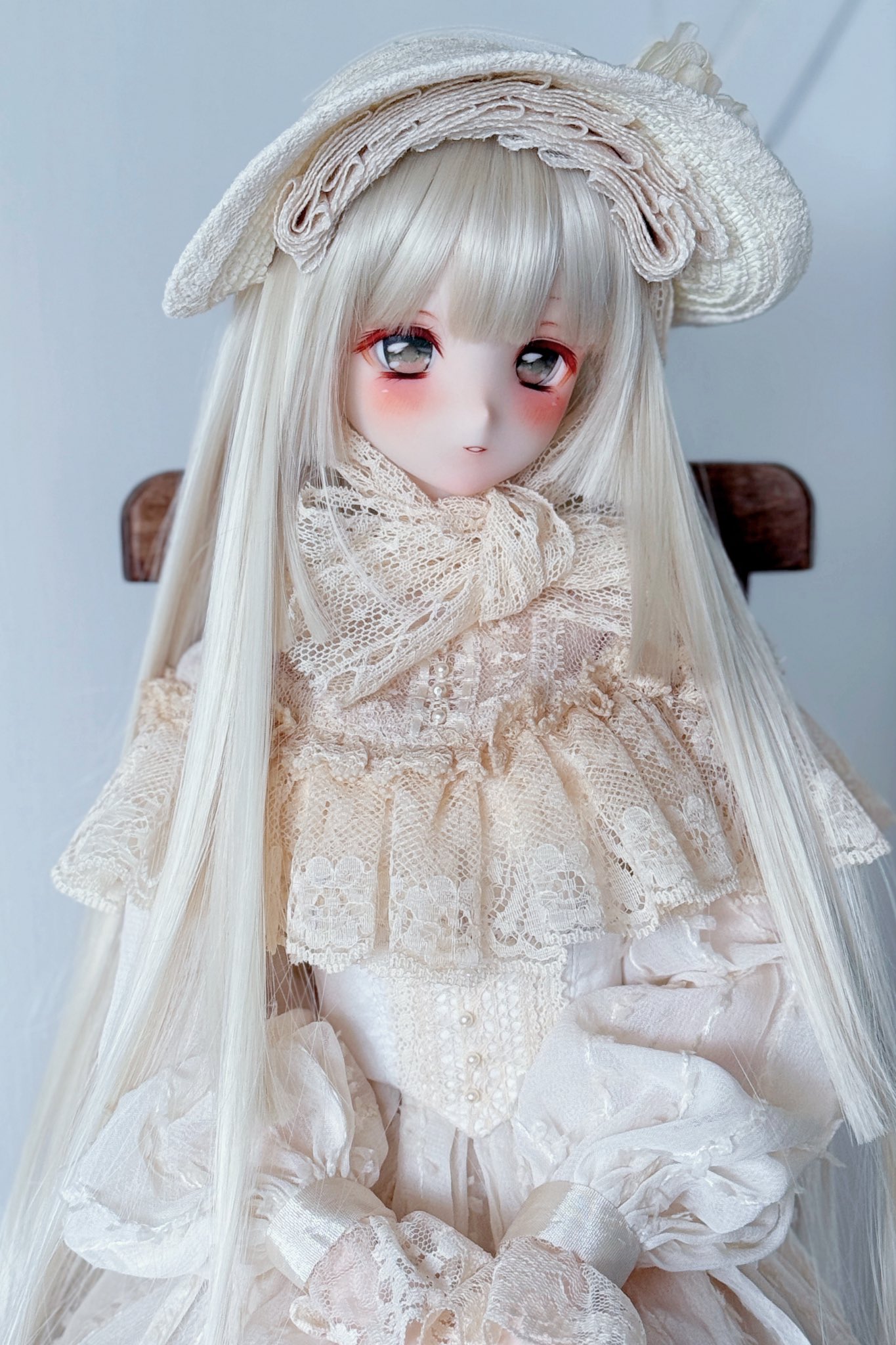 A. Kato パステル画 人形の肖像 A. Kato パステル画 人形の肖像 PLASTIC MODEL: