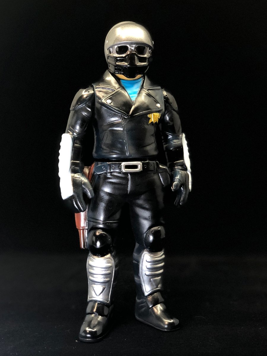 ソフビ「武装列島198X」シリーズ、リニューアル。ヘルメット色が選べる