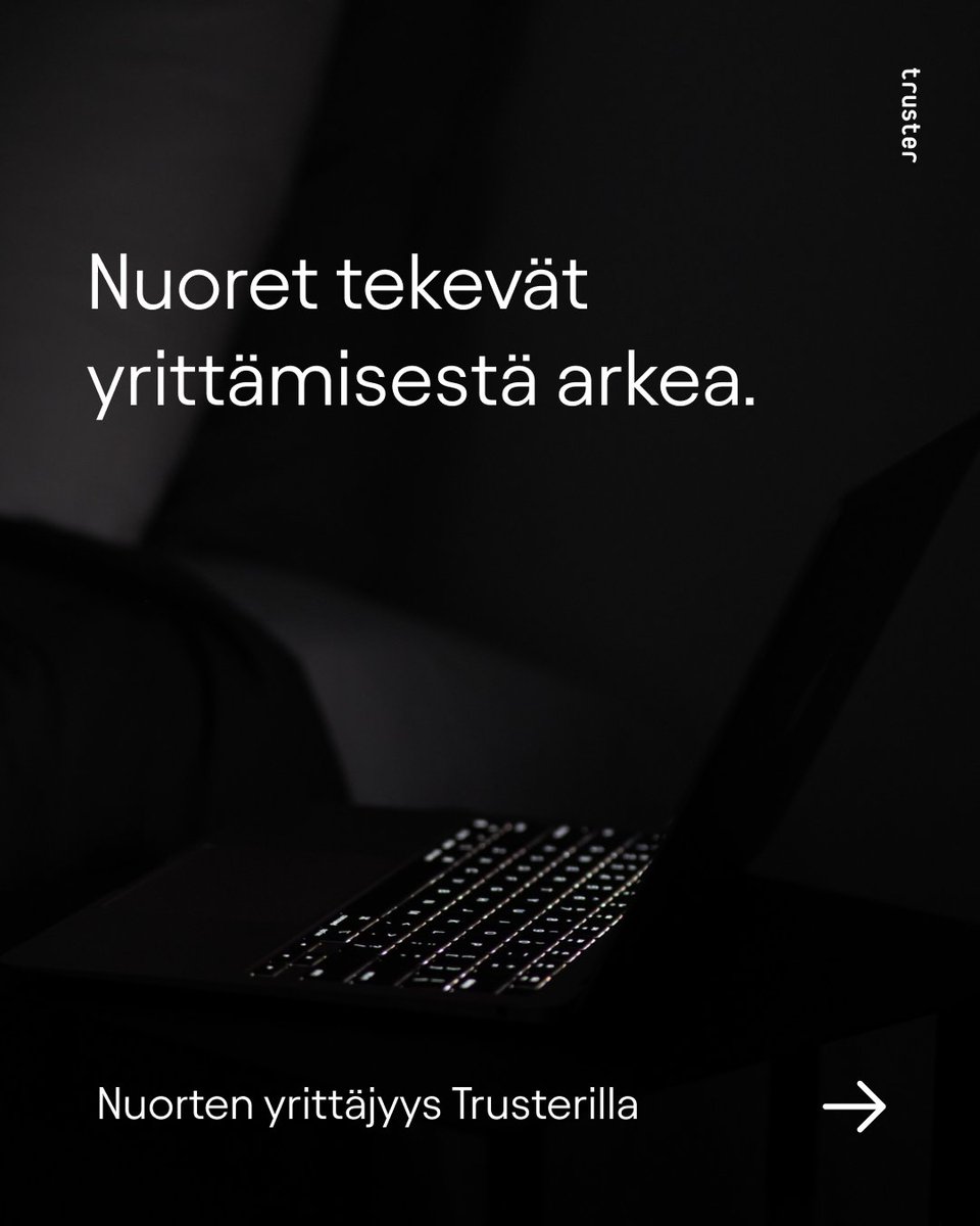 trustercom's tweet photo. Nuoret ja kasvu ovat tämän vuoden Yrittäjän päivän ytimessä – ja myös meidän datamme kertoo samaa tarinaa: kun tukea on saatavilla, yhä useampi uskaltaa ottaa ensimmäisen askeleen yrittäjyyteen. 📈

Hyvää Yrittäjän päivää! 💙 https://t.co/zLNulXPdqN