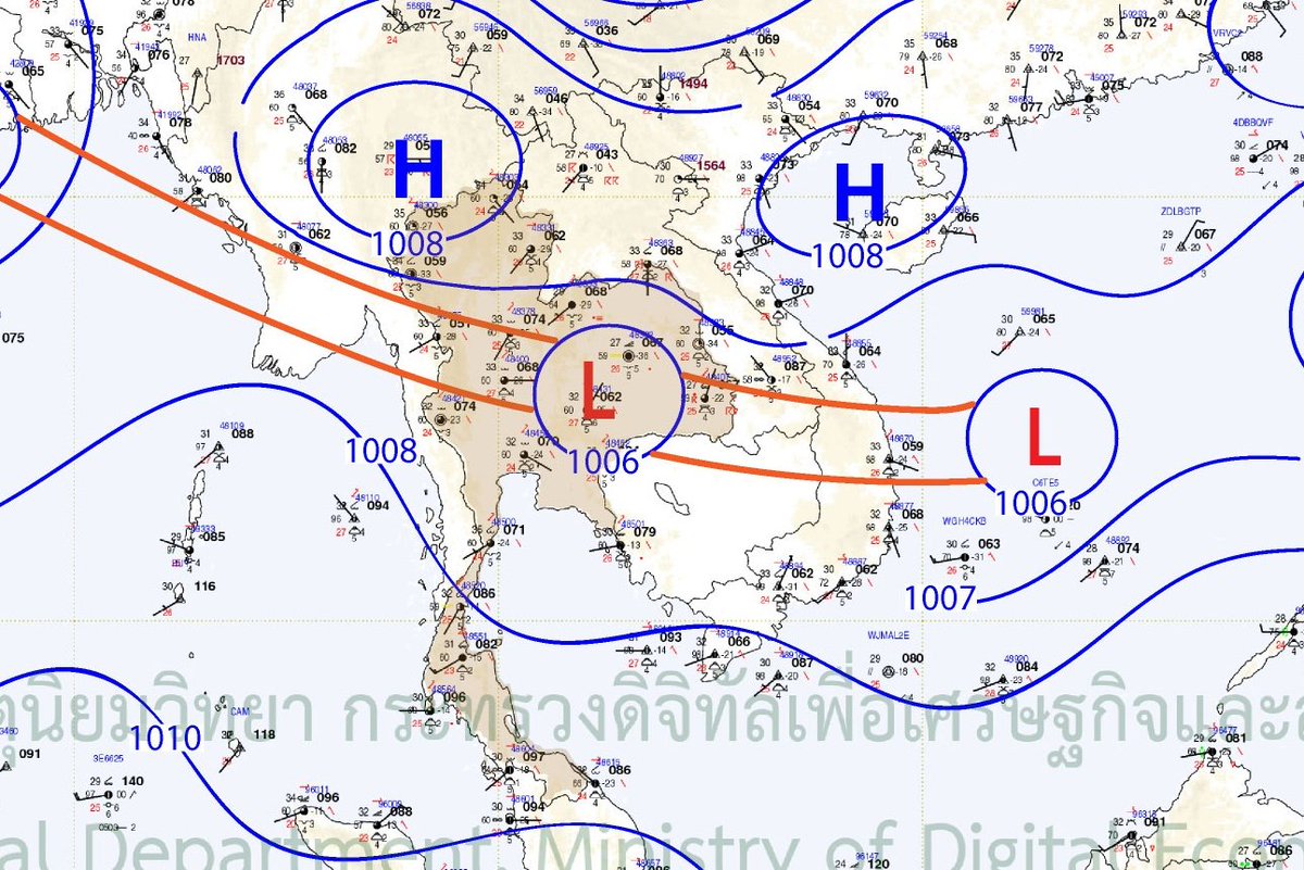 ช่วงนี้ไทยเจอฝนตกหนักแทบทุกภาค เพราะร่องมรสุมพาดพ่านลงมาภาคกลางแล้ว สุดสัปดาห์นี้ใครไปเที่ยว ไปคอนเสิร์ตที่ไหนก็ดูแลรักษาสุขภาพกันด้วยนะคะ💚

คาดหมายลักษณะอากาศใน 7 วันข้างหน้า (5 - 11 ก.ย. 68)
#กรมอุตุนิยมวิทยา #ดิจิทัลเพื่อเศรษฐกิจและสังคม #พยากรณ์อากาศ