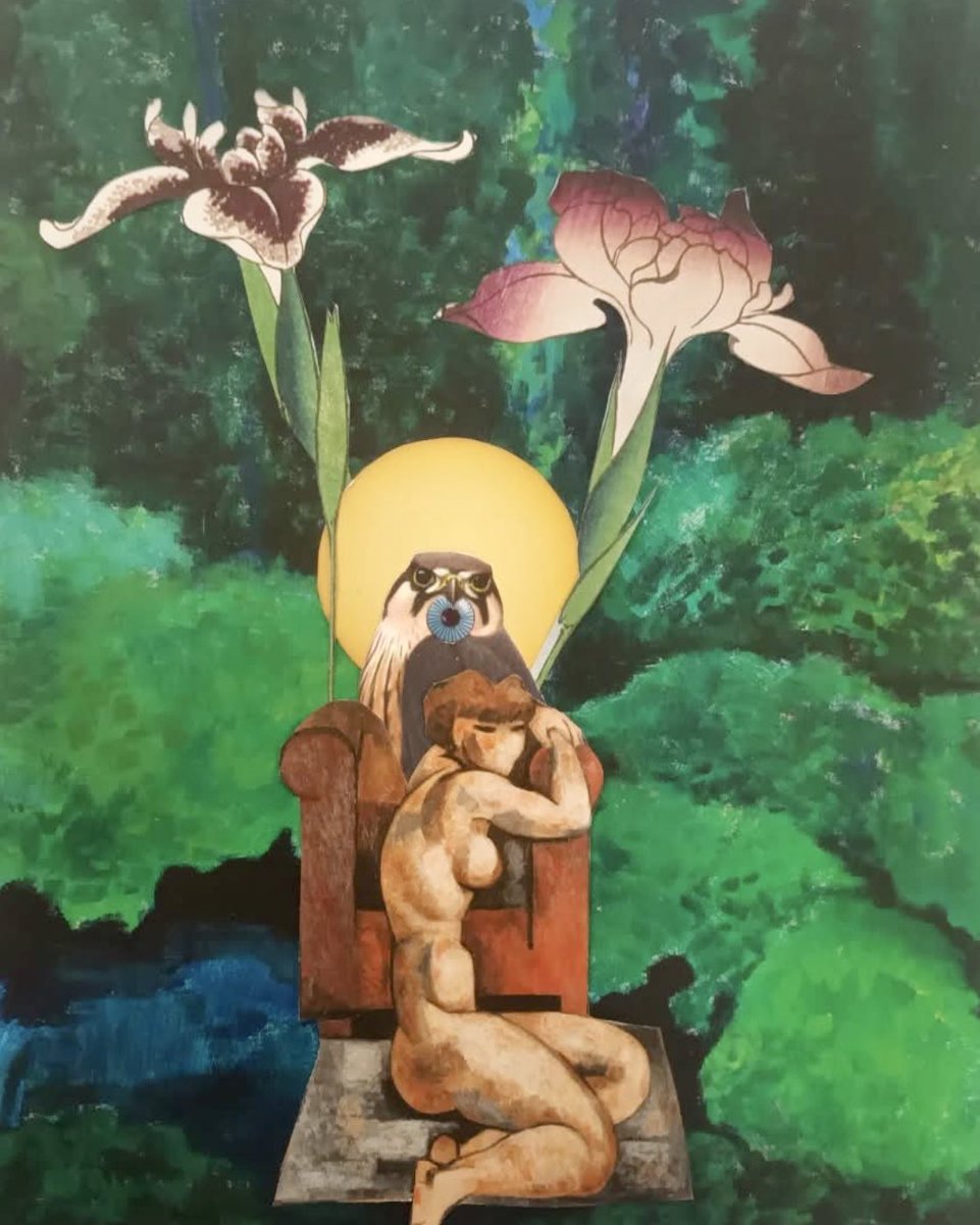 EveFlament's tweet image. V comme… Vénus, vendredi, vert… veiller… en vagabondant (si si, j’ai réussi) 
Collage de mon ami Leo Litha 
#VendrediVert #Vivre