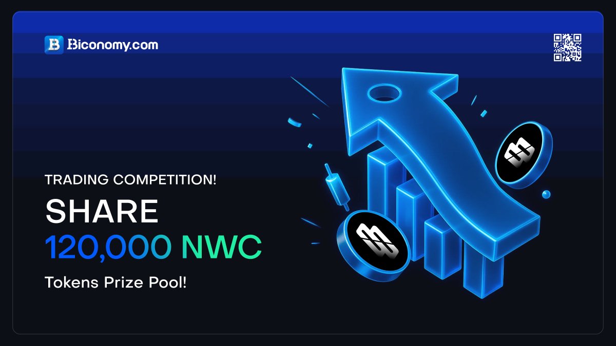 BiconomyCom's tweet photo. 🚀 #Numerico Trading Competition, Share 120,000 $NWC! 🚀
To give back to our global community, we are excited to announce the @Numerico_AI Trading Competition with a total prize pool of up to 120,000 $NWC!💎
📅Activity time: 09/06/2025 00:00 – 09/16/2025 00:00 (UTC)
💎 Trade to share 120,000 $NWC 🔥
1st Place 25,000 NWC
2nd Place 20,000 NWC
3rd Place 15,000 NWC
4th-20th Place Share 30,000 NWC proportionally
Participation Reward Share 30,000 NWC proportionally
Full details👉 https://t.co/LKMg3vjOOu
#BiconomyCom #BIT #Crypto #Blockchain #Trading #cryptomarket #cryptocurrency #cryptonews #cryptocurrencynews #cryptocurrencies #web3 #cryptotrading