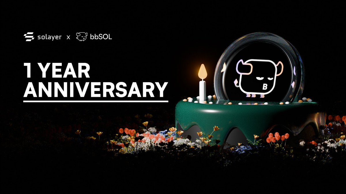 happy 1st birthday, $bbSOL! 🥳

Solayer is proud to have been part of the journey so far