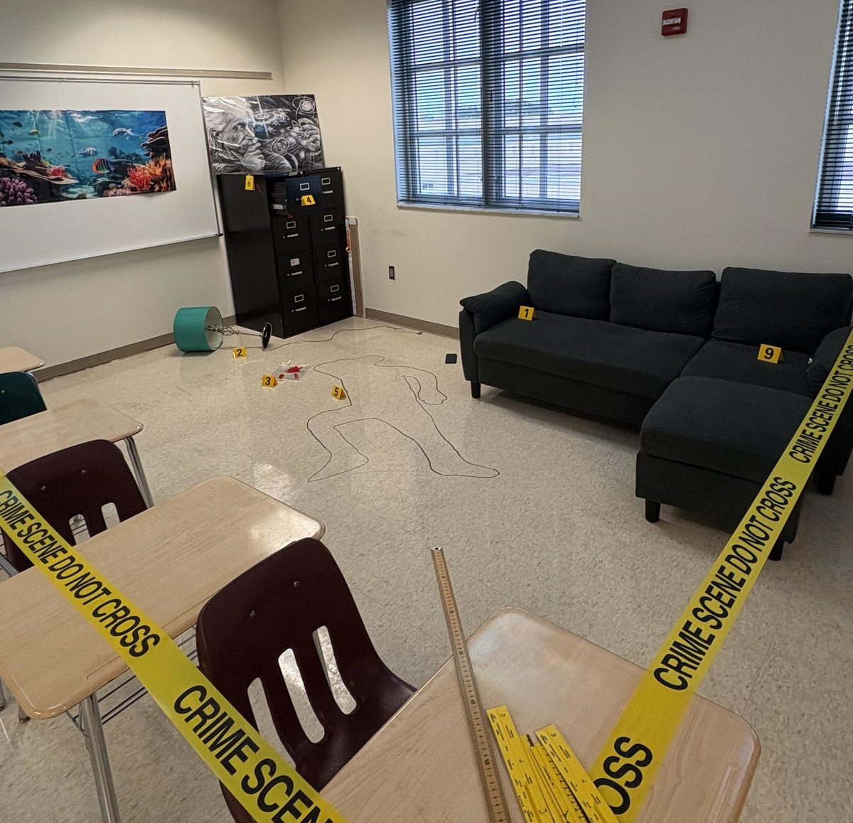 awesomeSTEM (@awesomestem) on Twitter photo It was Crime Scene Week this week, led by teams of student investigators at <a href="/PalmettoRidgeHS/">Palmetto Ridge</a>, <a href="/collierschools/">Collier County Public Schools</a>, and <a href="/CollierScience/">Collier Science Dept</a>. Stay tuned next week for their "police reports" about what happened. It was Crime Scene Week this week, led by teams of student investigators at <a href="/PalmettoRidgeHS/">Palmetto Ridge</a>, <a href="/collierschools/">Collier County Public Schools</a>, and <a href="/CollierScience/">Collier Science Dept</a>. Stay tuned next week for their "police reports" about what happened.
