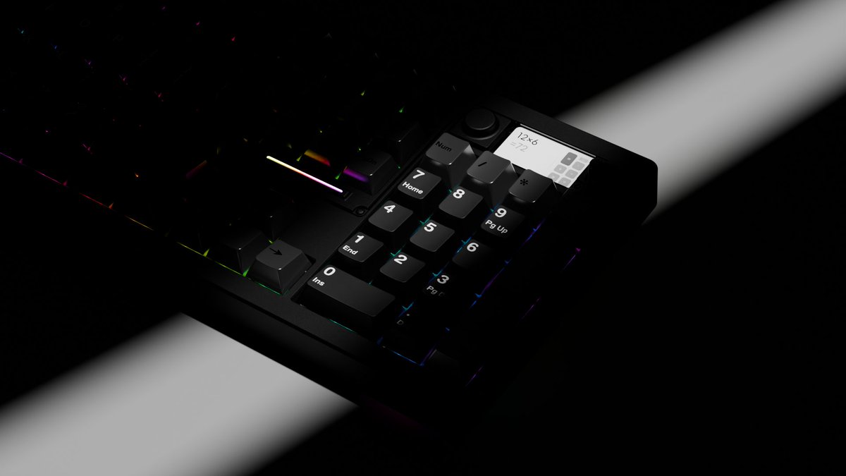 Calculate your workflow. ⌨️➕🧮

The ND104: World's 1st aluminum full keyboard with an integrated calculator is coming soon!

Follow for updates &amp; join our Discord to see it first:
discord.gg/7vFNawfeN2

#ND104 #Keyboard #Tech #ComingSoon #chilkey