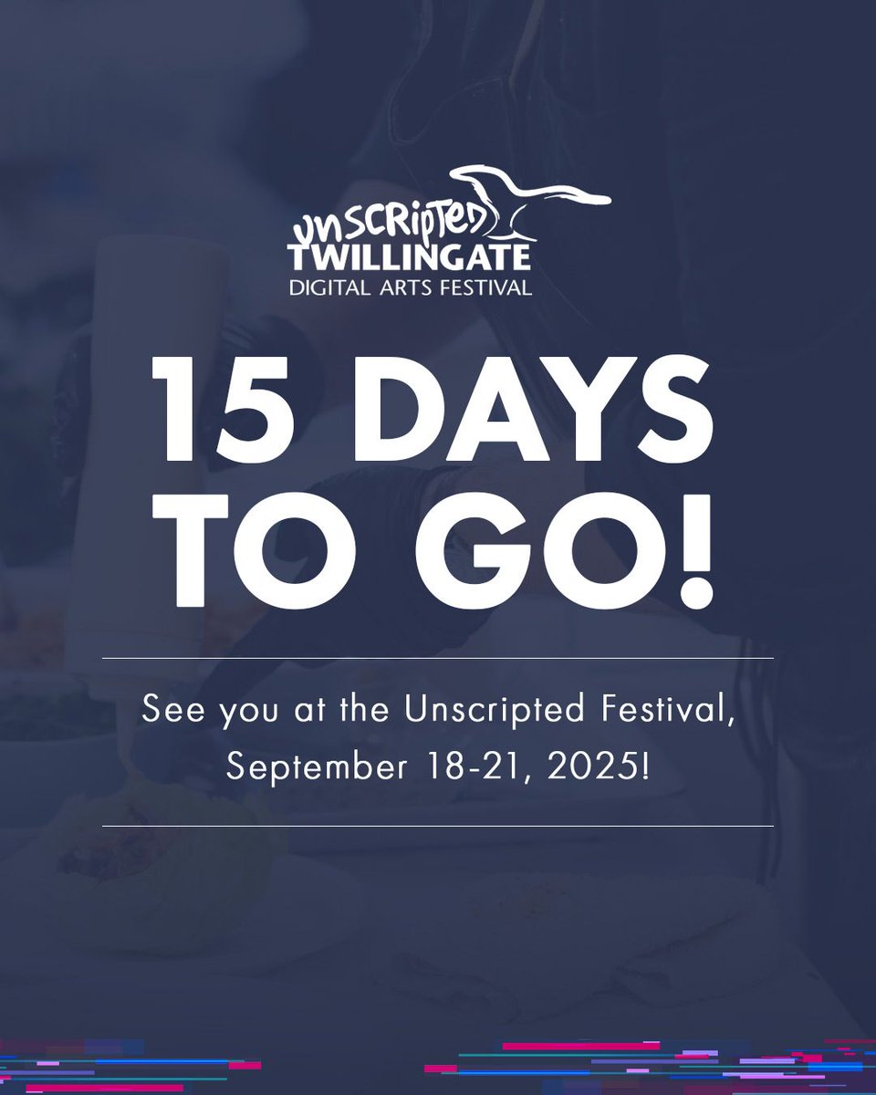 UnscriptedF's tweet image. Just 15 days until Twillingate comes alive with art, tech, and creativity! ✨

Be part of the Unscripted Festival, 4 days of inspiration, performances, and community spirit.

🎟 Grab your tickets now: unscriptedfestival.com

#UnscriptedFestival #Twillingate #DigitalArts