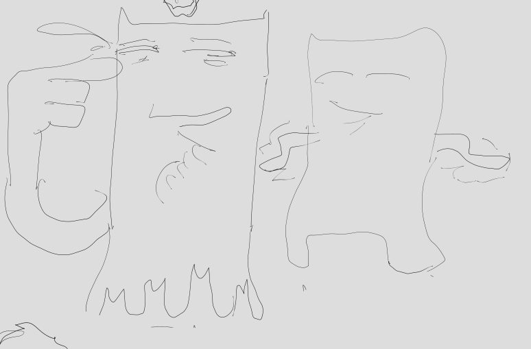 These image friends that I drew as a joke really speak to me on a personal level