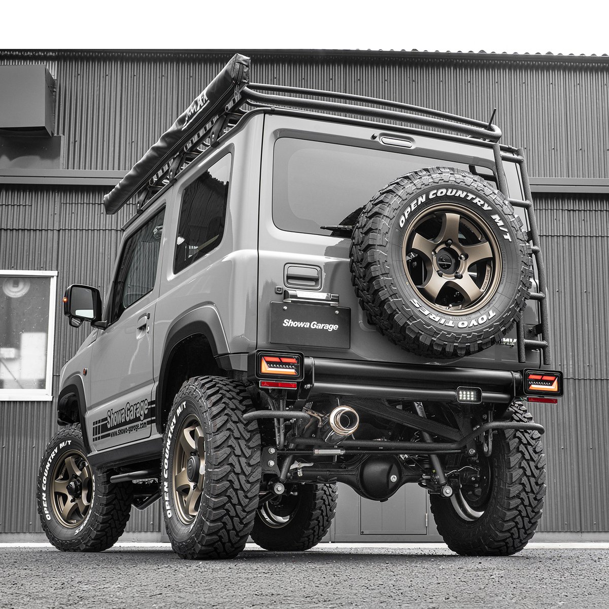 ショウワガレージ スキッドプレート ブラック ジムニー JB64用