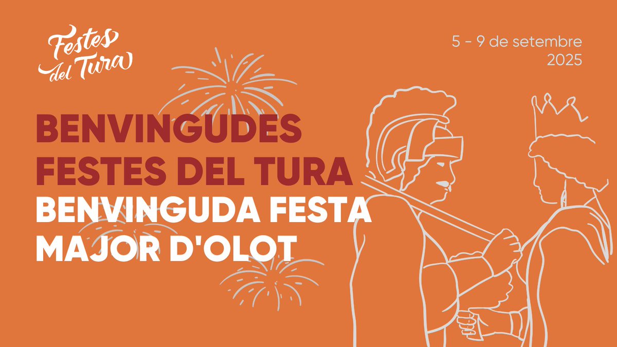 #FdT25 | 🎉🎶 <a href="/FestesdelTura/">Festes del Tura</a> són sinònim de diversió, alegria, il·lusió i un munt d'activitats per viure l'essència d'#Olot! 🎶🎉

📝 Aquí podeu revisar tot el conjunt d'esdeveniments programats.
📲 I no us oblideu de descarregar-vos l'app!

#AjuntamentOlot #femOlot #OlotCultura