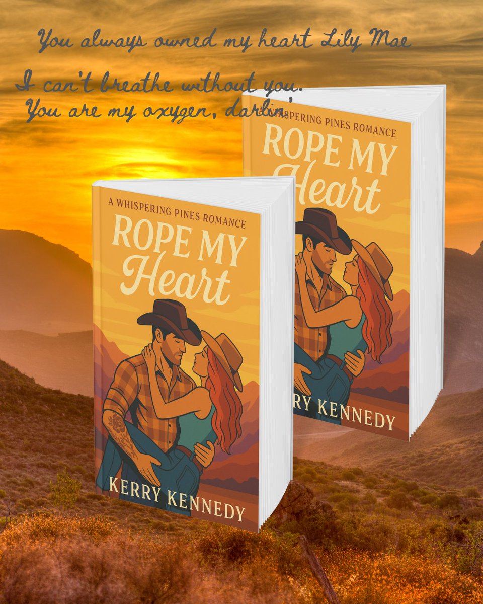 HKCC040616's tweet image. He&apos;s never stopped loving Lily Mae and now she&apos;s back on Eagle Ranch, this cowboy has designs on keeping her there
For lovers of Lyla Sage, Ava Hunter and Elsie Silver
Welcome to a Whispering Pines Romance 
Preorder live on Amazon 
Available  26TH SEPTEMBER 
#SecondChanceRomance