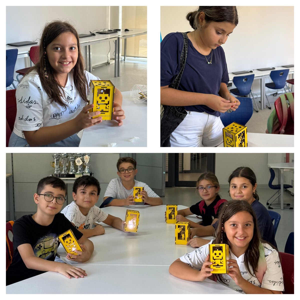 Harika bir başlangıç❤️💙Aramıza yeni katılan öğrencilerle yabancı dil oryantasyonunu tamamladık. Bugün de itibariyle 5. sınıflarımızla ortaokul serüvenine adım attık. Tüm öğrencilerimize güzel anılarla dolu, başarılı bir yıl diliyoruz🎈