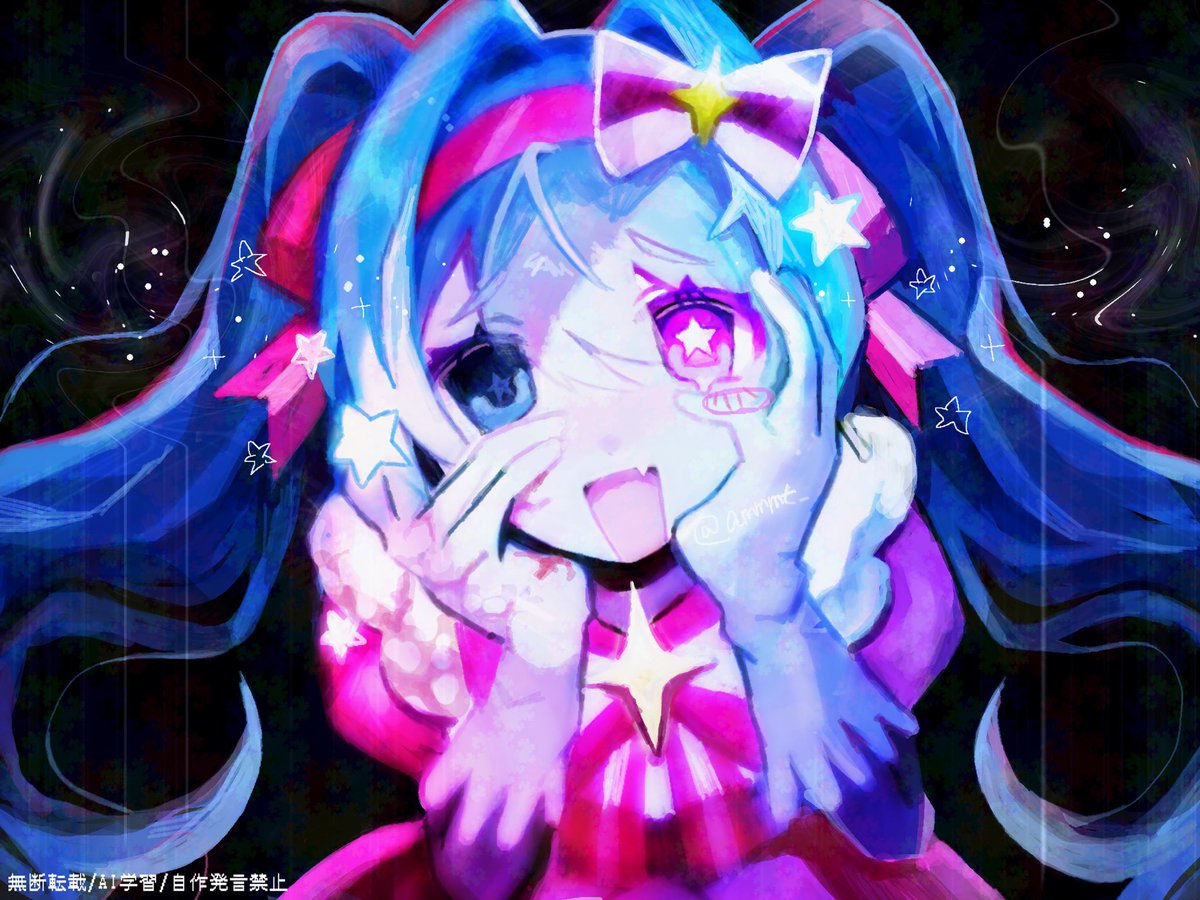 ammmt_'s tweet photo. #Illustration #いますぐ輪廻 #初音ミク
⟡.·ツ イ ン レ イ な ん だ よ ？ ！ ？ ⟡.· https://t.co/7AuvqltshS