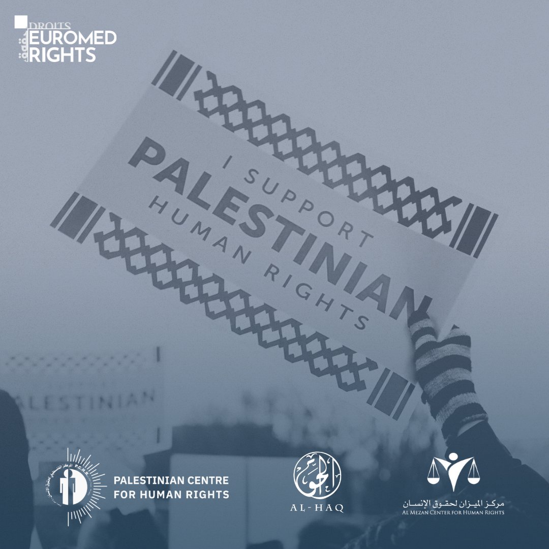 We strongly condemn the draconian sanctions imposed by the US Department of the Treasury on our members &amp; leading Palestinian human rights NGOs <a href="/alhaq_org/">Al-Haq الحق</a>, <a href="/AlMezanCenter/">Al-Mezan الميزان</a> &amp; <a href="/pchrgaza/">Palestinian Centre for Human Rights - PCHR</a>. We stand in full solidarity with them against these unjust, punitive measures.