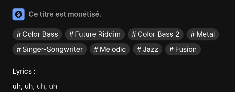 Maybe my hashtags are misleading but maybe also not ?