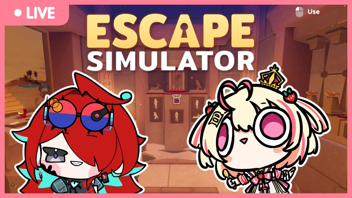 05 SEP 19.00(GMT+7) 
【🔴Escape Simulator】น้องโกลด์ชิปหัวแดงชวนเล่นเกม【Poru Feat.DEV 】#arproject

#PoruARP #ลูกสมุนของวายร้าย

จิ้ม จิ้ม>> youtube.com/live/WmIhzVMpg…