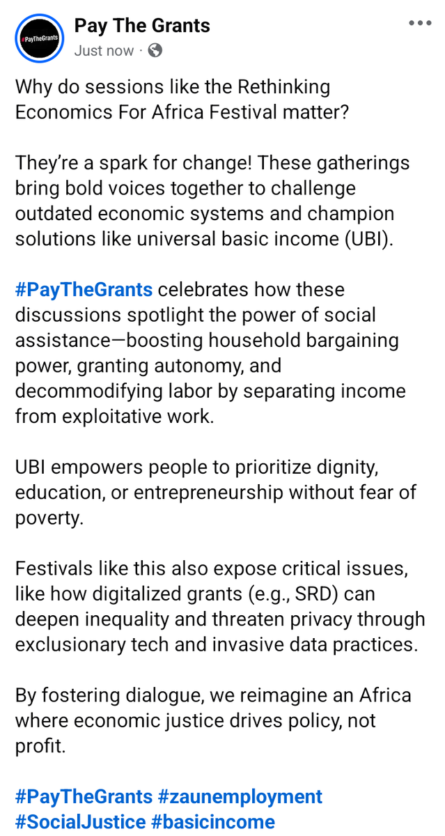 #PayTheGrants tweet media