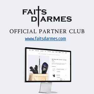 @pontivyescrime est partenaire officiel de la boutique  <a href="/FaitsdArmes/">Faits d'Armes</a> 
notre fournisseur Spécialiste des équipement pour Arts Martiaux Historiques (AMHE).

Qualité, service et conseils au top !👍