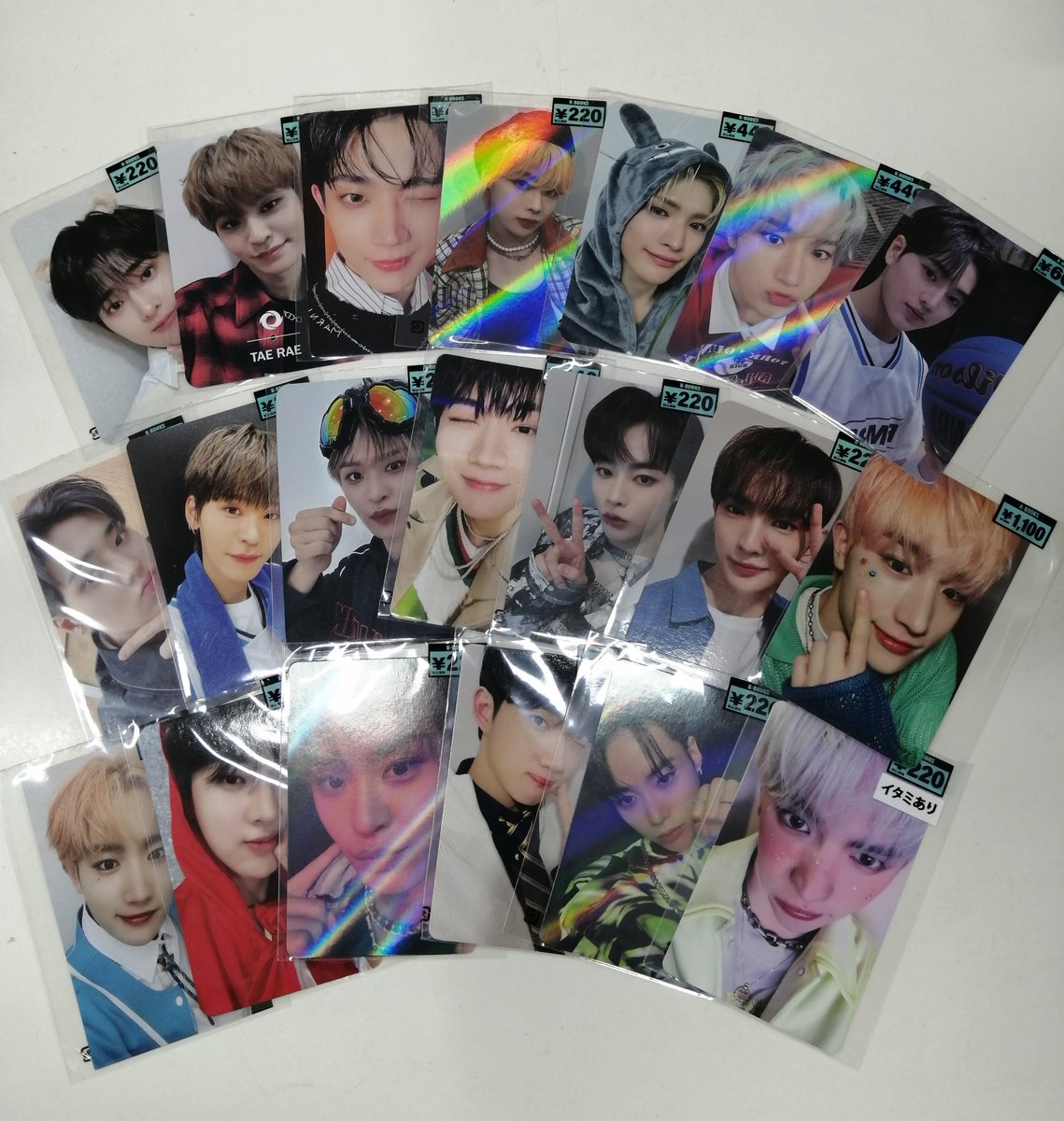 TEMPEST テンペスト 템페스트 ヨントン サイン入りポラロイド ウンチャン TEMPEST テンペスト 템페스트 ヨントン サイン入りポラロイド