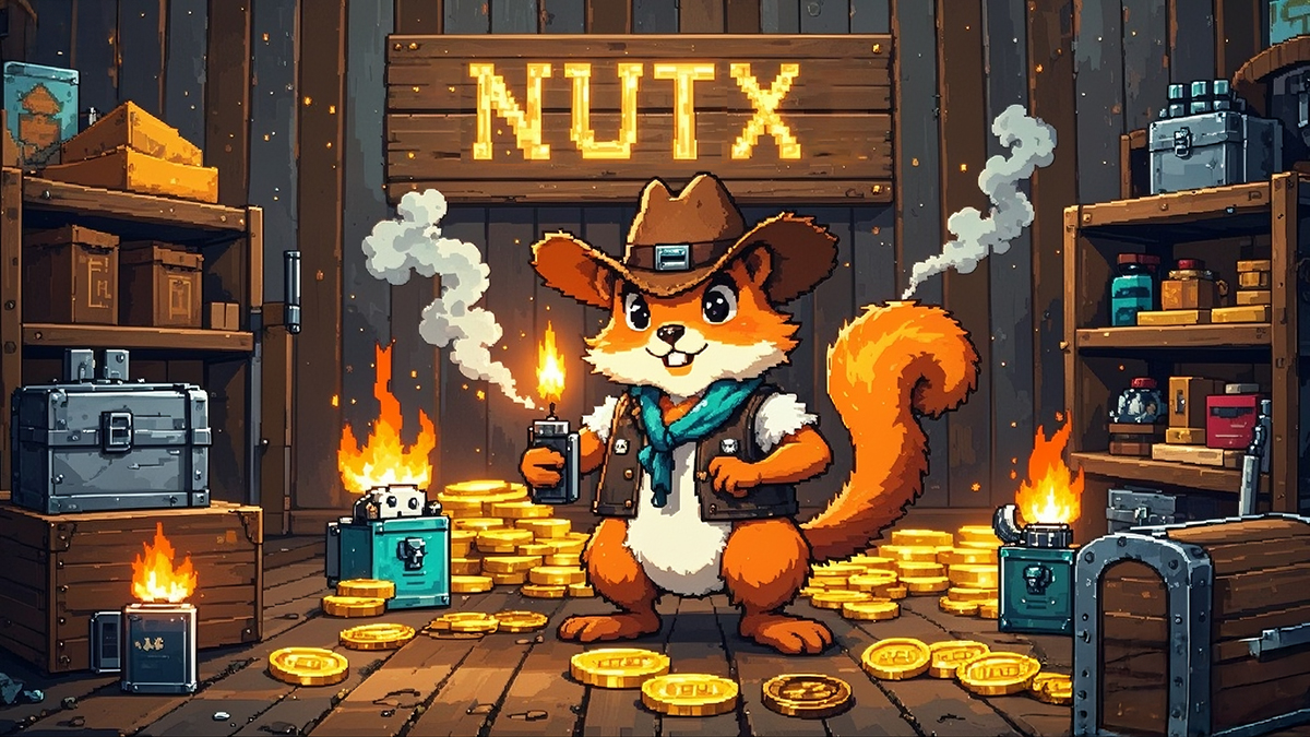 Nutx_Chain's tweet photo. My boss literally told me “don’t tweet this yet.”
But c’mon, how do I stay quiet when the squirrel is holding a lighter next to the $NUTX supply? 🐿️🔥
Something big is about to disappear…
#NUTX https://t.co/yAZE6tr3MR