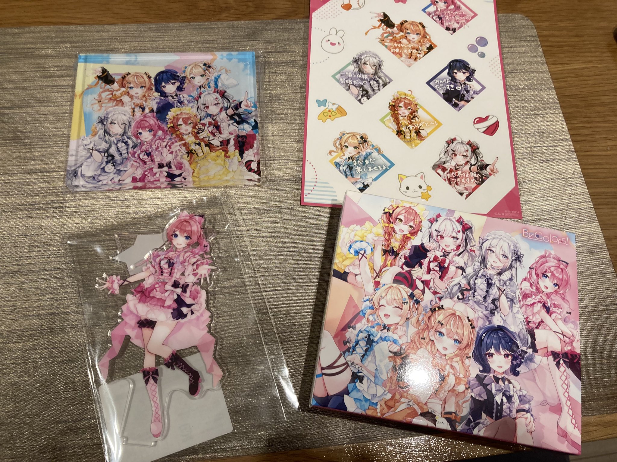 ByColors! idios 1st アルバム 初回生産限定版 獅子堂あかり