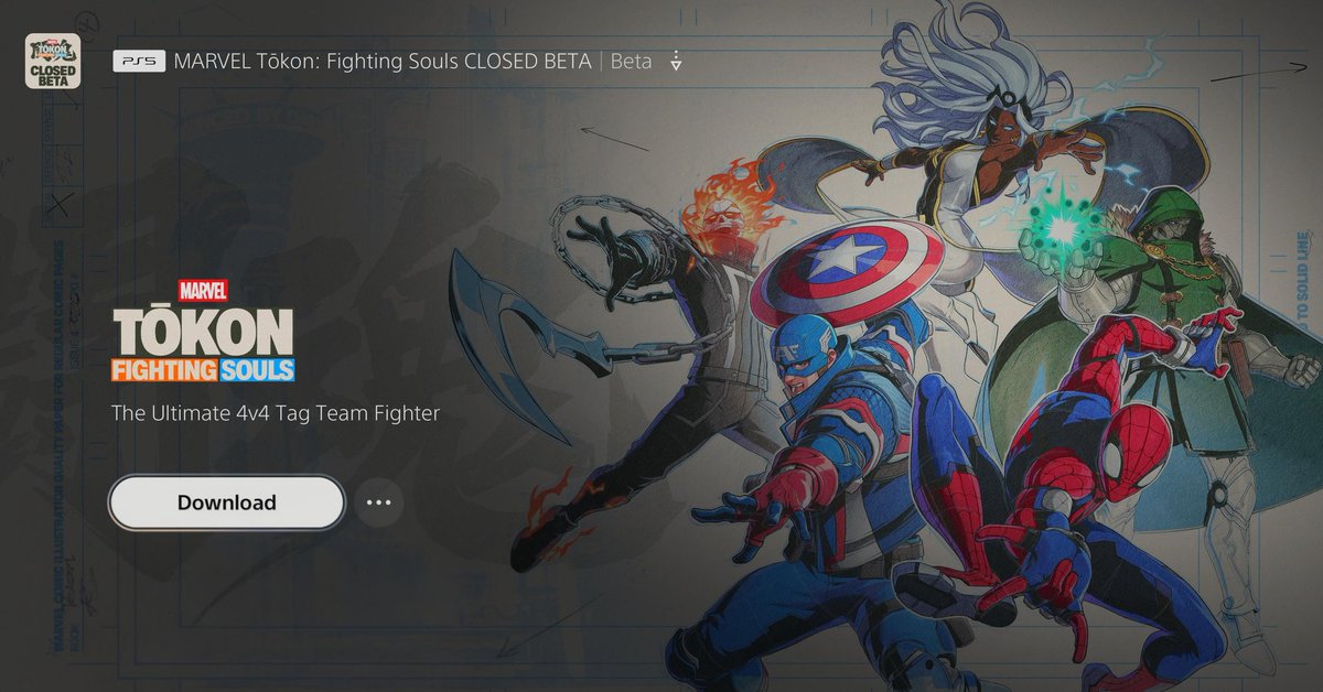 So i was one of the lucky few to get into the Marvel Tokon Closed Beta 🙏🏾🙏🏾 

Just know i got you guys with a stream as soon as its live 👊🏾👊🏾👊🏾