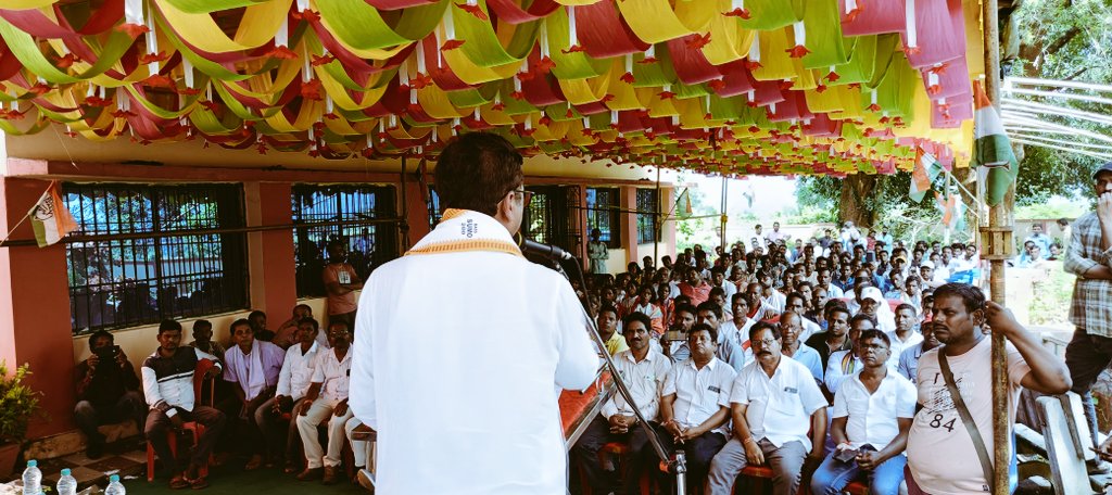 saptagiriulaka's tweet image. Participated in the Sangathan Srijan Abhiyan at Rayagada, chaired by AICC Observer Shri @ArshadRizwan in the presence of AICC I/C @AjayLalluINC ji, MLAs from Rayagada District, senior leaders &amp;amp; dedicated workers of Bissamcuttack Block in Bissamcuttack Assembly segment. #Rayagada