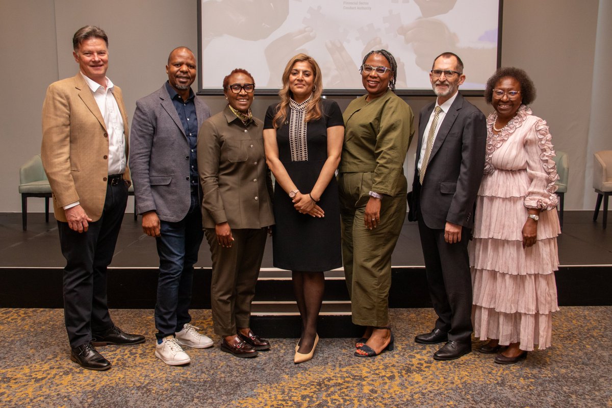 fscasouthafrica's tweet image. #FSCATalks

Moderated by FSCA Deputy Commissioner Farzana Badat, a powerful panel of industry leaders from across the financial sector discussed the most pressing challenges and emerging threats in digital fraud. 

#FSCAFraudRoundtable2025