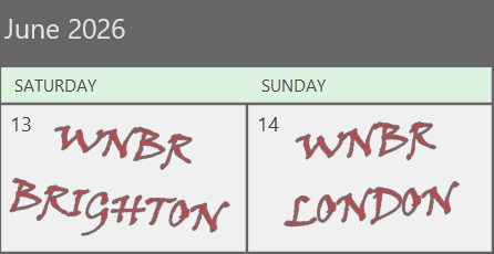 WNBR London tweet media