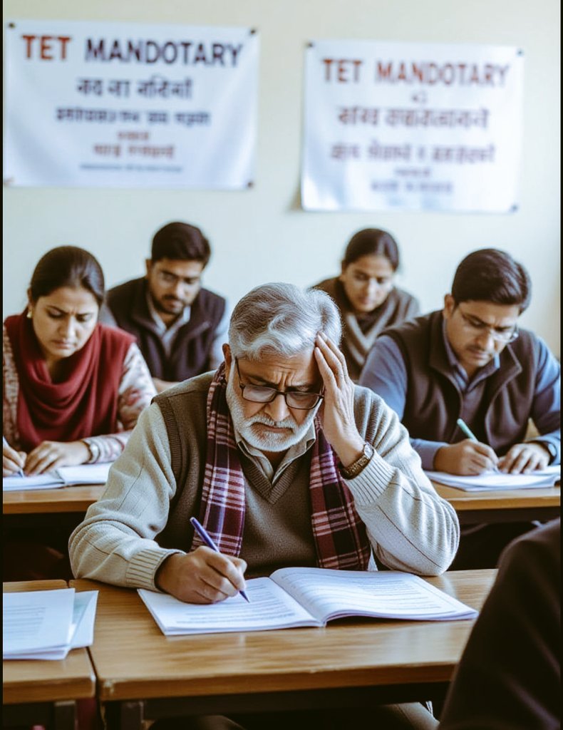 20-30 साल सेवा कर चुके शिक्षकों पर जबरन पात्रता परीक्षा थोपना न सिर्फ़ अपमानजनक है बल्कि देश के लाखों शिक्षकों व युवाओं के भविष्य से खिलवाड़ है।
केंद्र सरकार तुरंत इस काले कानून को वापस ले और आदेश में संशोधन करे।
#काला_कानून_वापस_लो <a href="/narendramodi/">Narendra Modi</a> <a href="/PMOIndia/">PMO India</a> <a href="/dpradhanbjp/">Dharmendra Pradhan</a>
