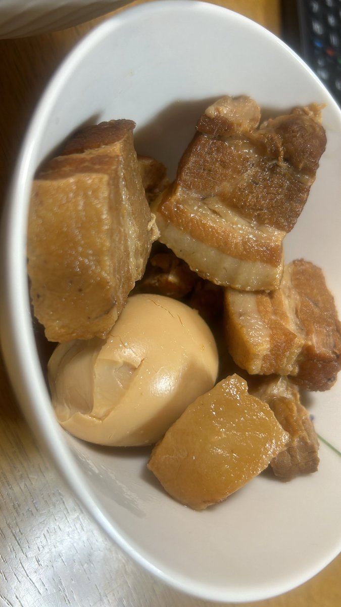 帰宅して昨日のこやつを…いただきます！！！！🤤