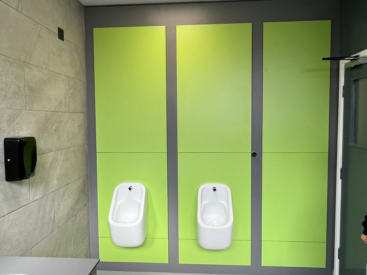 💚 Fresh. Durable. Built to last.
Our latest TCS cubicles in 12mm SGL 👉 water-resistant, impact-proof &amp; perfect for busy washrooms 🚻✨

#TCS #ToiletCubicles #SGL #Washrooms #UKManufacturing