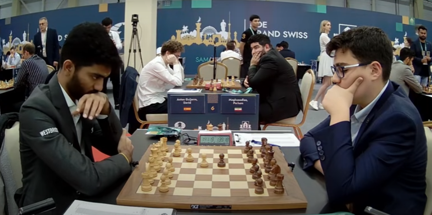 Haydi Yağız, tüm Türkiye seninle. <a href="/TurkishChess/">Türkiye Satranç Federasyonumsu</a> #chess #fide #grandswiss