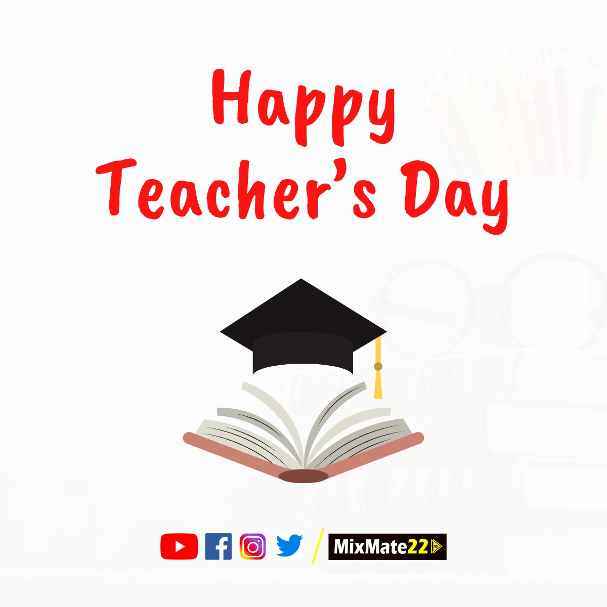 mixmate22's tweet photo. Happy Teacher's Day.
#mixmate22 https://t.co/xwLB8FetP6