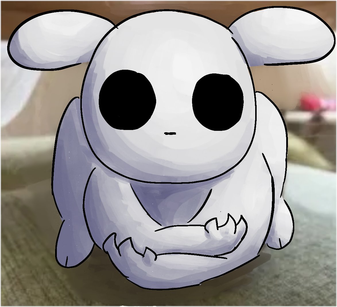 aluminumoxy's tweet photo. 5 pebbles: can i ever get some peace in here??

the humble slugcat:

#rainworld #rainworldart https://t.co/vEG7oxzSYL