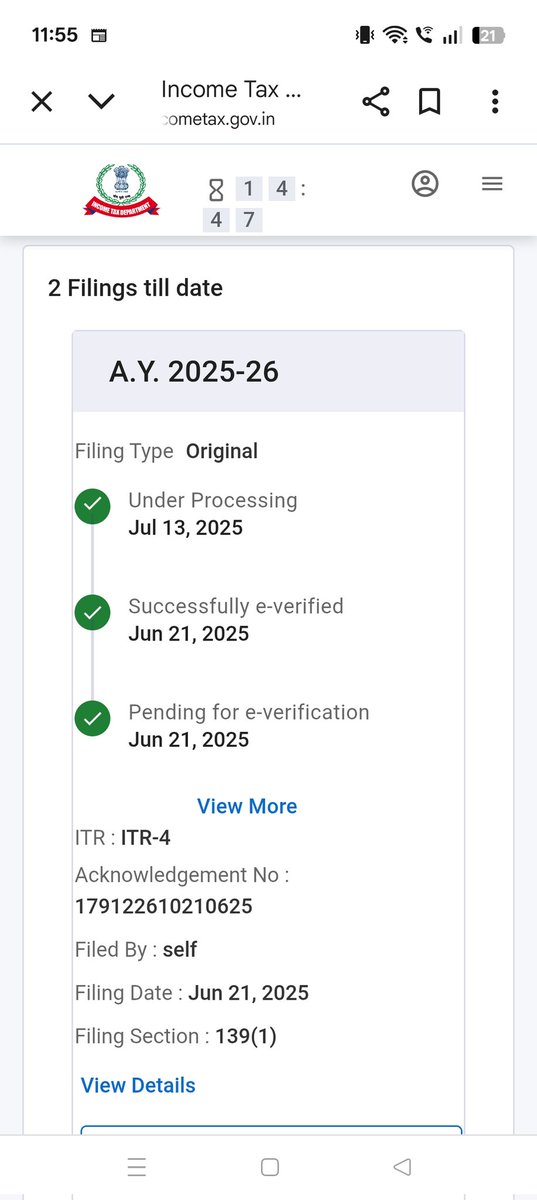 NeelamSharmaST's tweet photo. @IncomeTaxIndia @nsitharamanoffc @narendramodi  yeah 4th time tweets karhe hu  bhut dukhi man se my ITR is still under process 2 month se jada time hogya hai please help me this is my hard earn money needed this for family emergency https://t.co/bZQ4CqAFik
