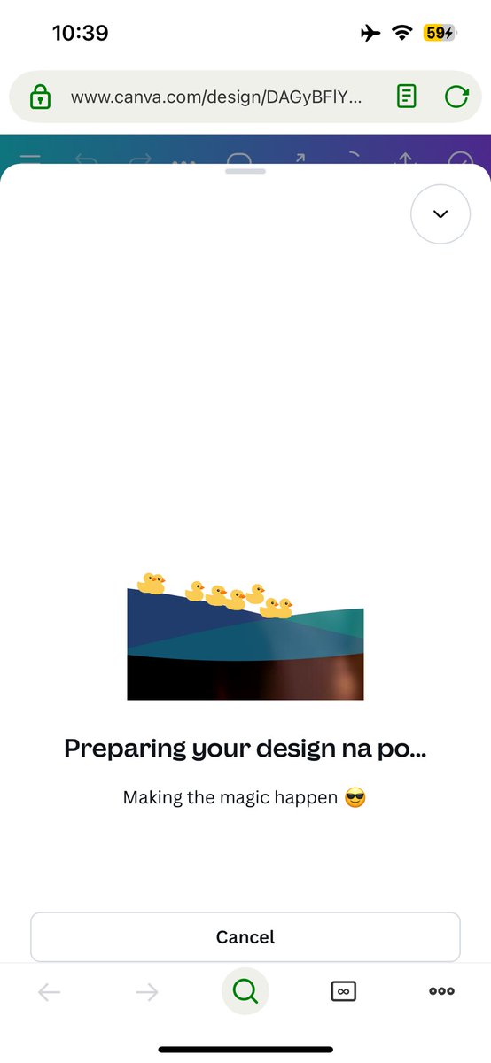 abcedefcomms's tweet image. recently discovered na kapag saving pala yung video from canva, may mga mag aappear na 🐥🐥🐥🐥 sisiw every click hahahjh cutee yy ngayon ko lang nalamann to