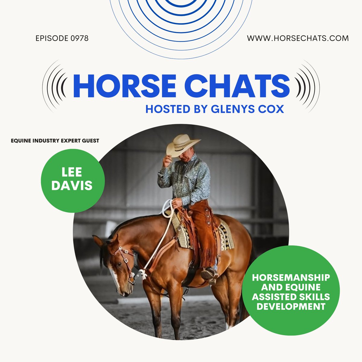 Lee Davis went from late starter to Equitana educator. In this Horse Chats episode, he shares how a horse that “hated him” changed his life, his Trainers Challenge win, and why good horsemanship starts with being a good human.

🎧 Listen: horsechats.com/leedavis/

#HorseChats