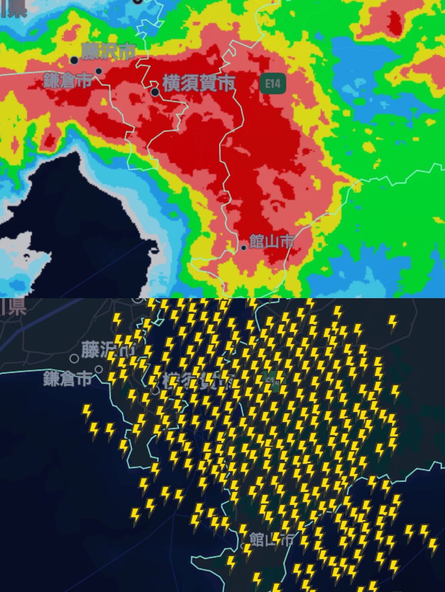 雷と雨がものすごいです！
かと言って涼しくはないので停電しないで欲しい。