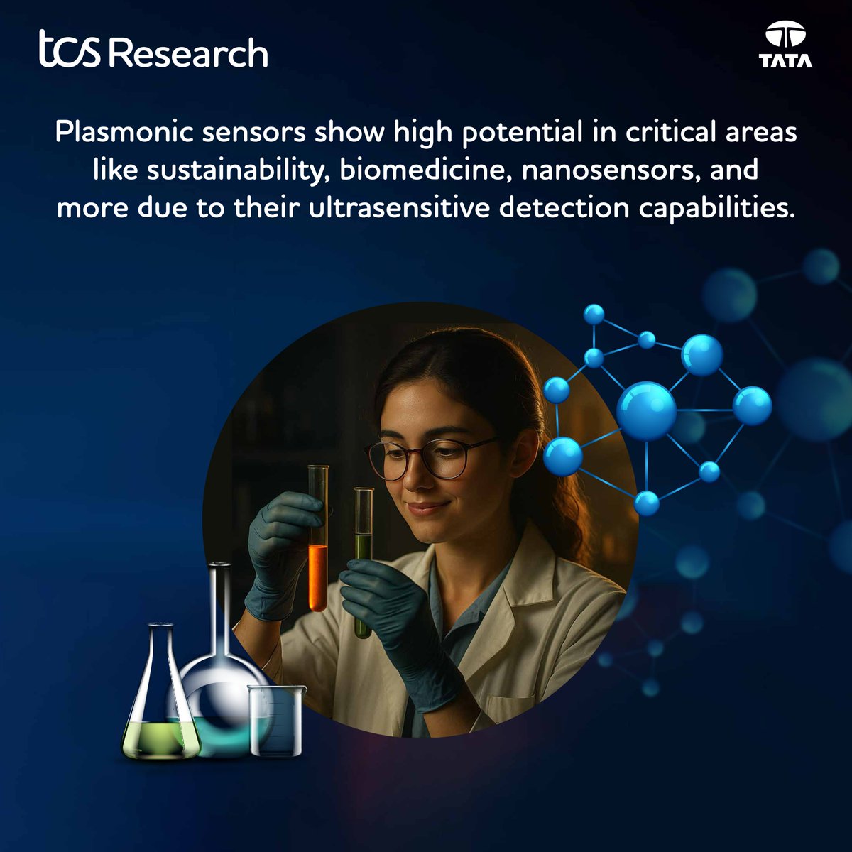 TCSResearch's tweet image. Traditional simulations for plasmonic sensors are slow and expensive. At #ICASSP2025, our researchers presented a novel generative AI model using numeric simulators that predicts their optical response in less time.
Know more- bit.ly/3HMiMtQ
#GenerativeAI #OpticalAI…
