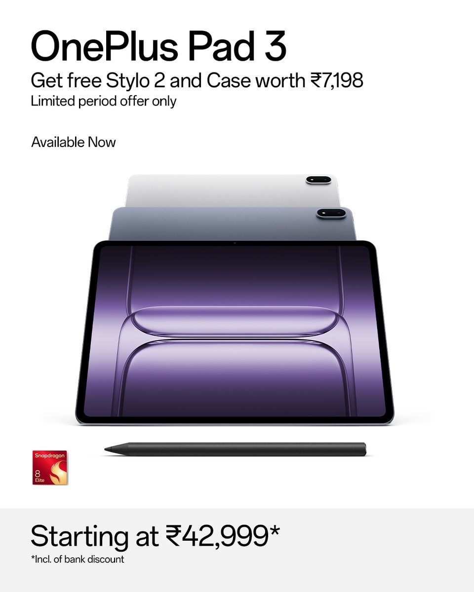 OnePlus India tweet media