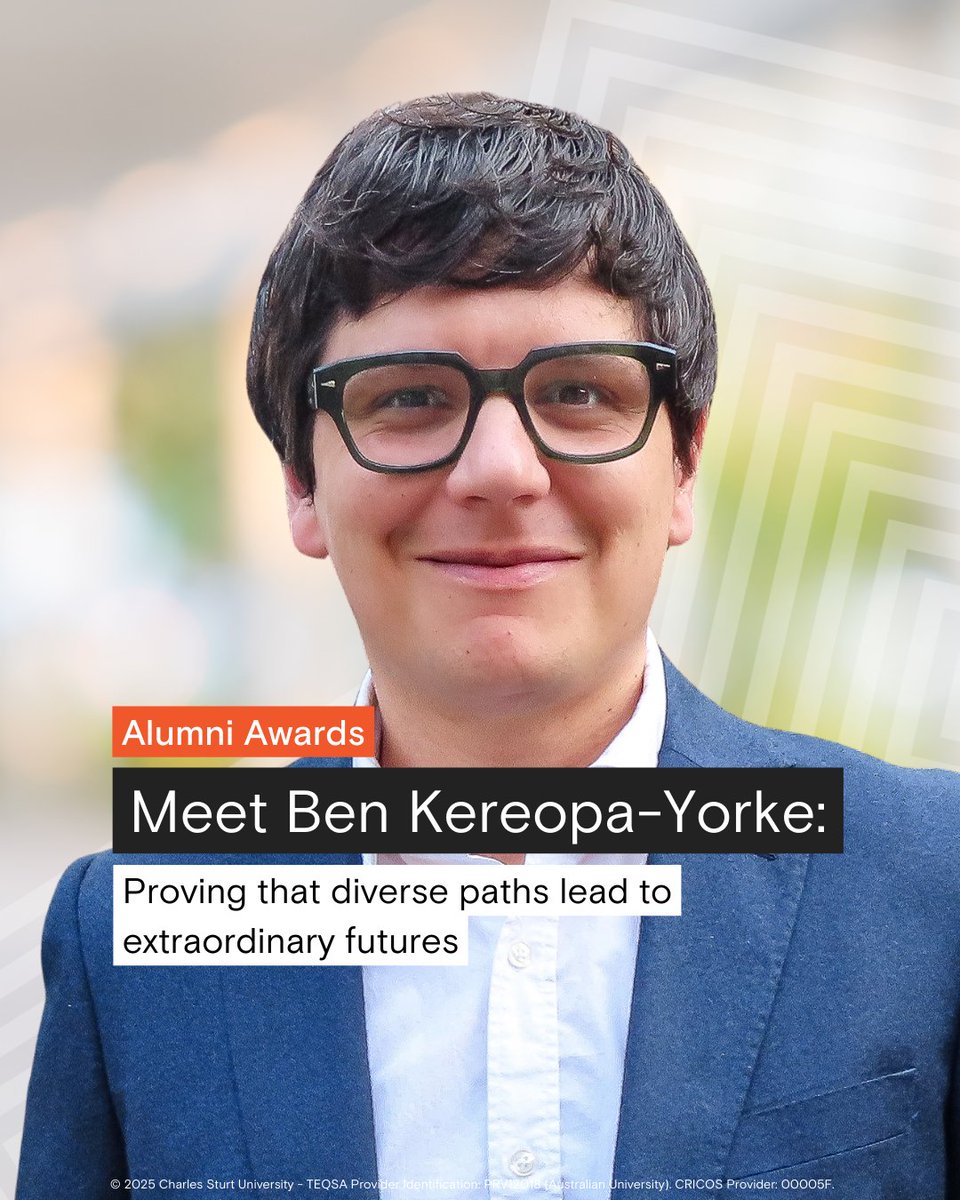 Charles Sturt University Alumni tweet media