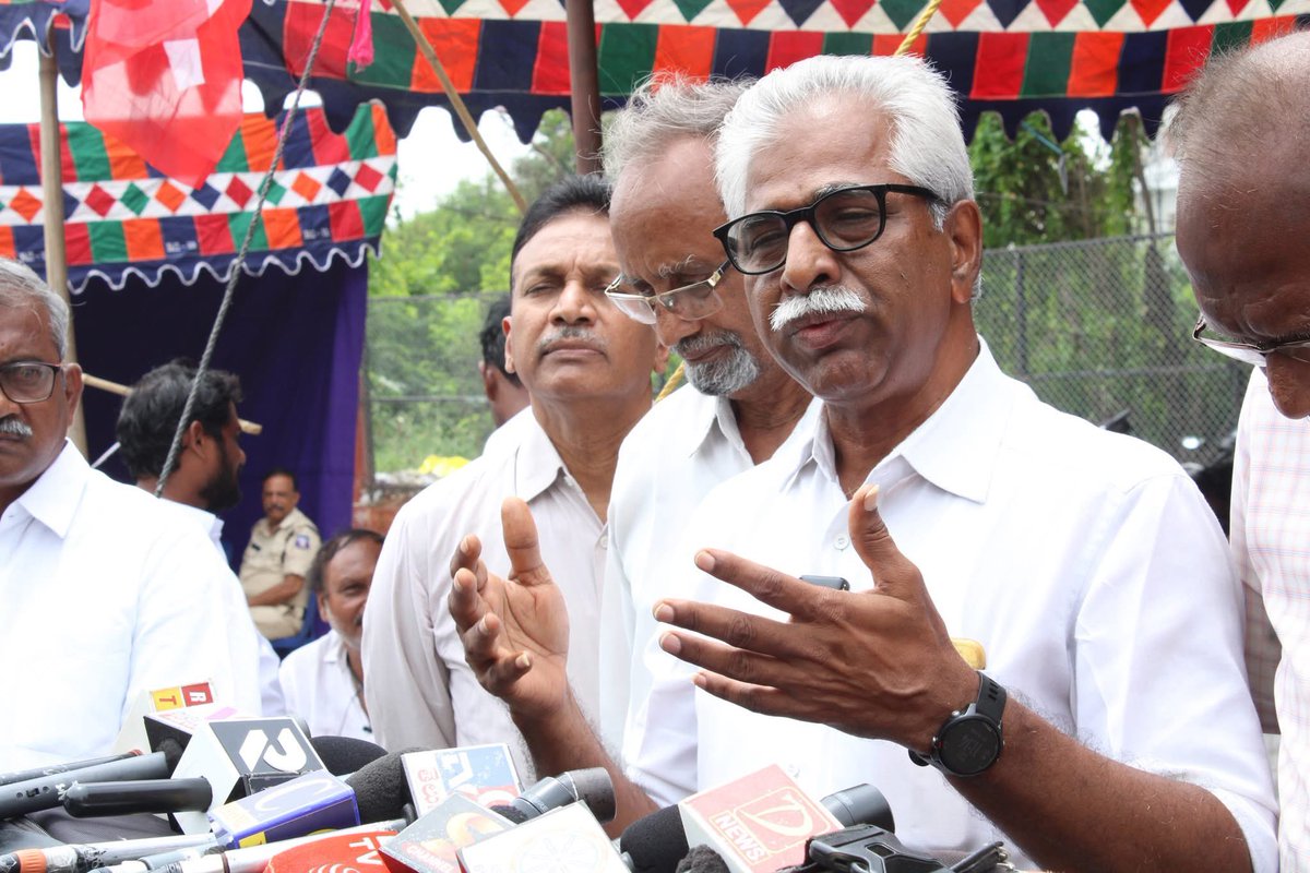 V Srinivasarao (@vsrcpm) on Twitter photo GST reforms will mostly help poor; Andhra government failed to demand compensation: CPI(M)
#GSTCouncil #GST #apgovernent #NaraChandrababuNaidu <a href="/ncbn/">N Chandrababu Naidu</a> <a href="/PayyavulaOffl/">Payyavula Keshav</a> GST reforms will mostly help poor; Andhra government failed to demand compensation: CPI(M)
#GSTCouncil #GST #apgovernent #NaraChandrababuNaidu <a href="/ncbn/">N Chandrababu Naidu</a> <a href="/PayyavulaOffl/">Payyavula Keshav</a>